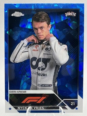 2023 Topps Chrome Sapphire Edition Formula 1 - [Base] #67 - Nyck De Vries RC