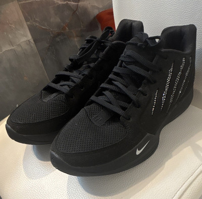 Nike Black ja morant Swarovski Top Lace Up Men s Athletic Sneakers BQ3825-001