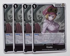 Koala Playset - OP12-086 x4 - Legacy of the Master - One Piece TCG - English NM