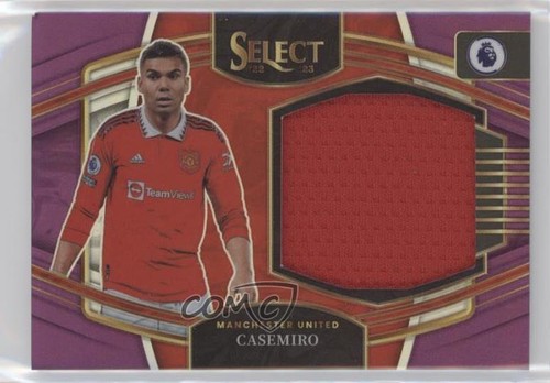 Casemiro #JS-C 2022 Panini Select Premier League Jumbo Swatches card