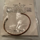 VTG NOS Copper Bangle Bracelet