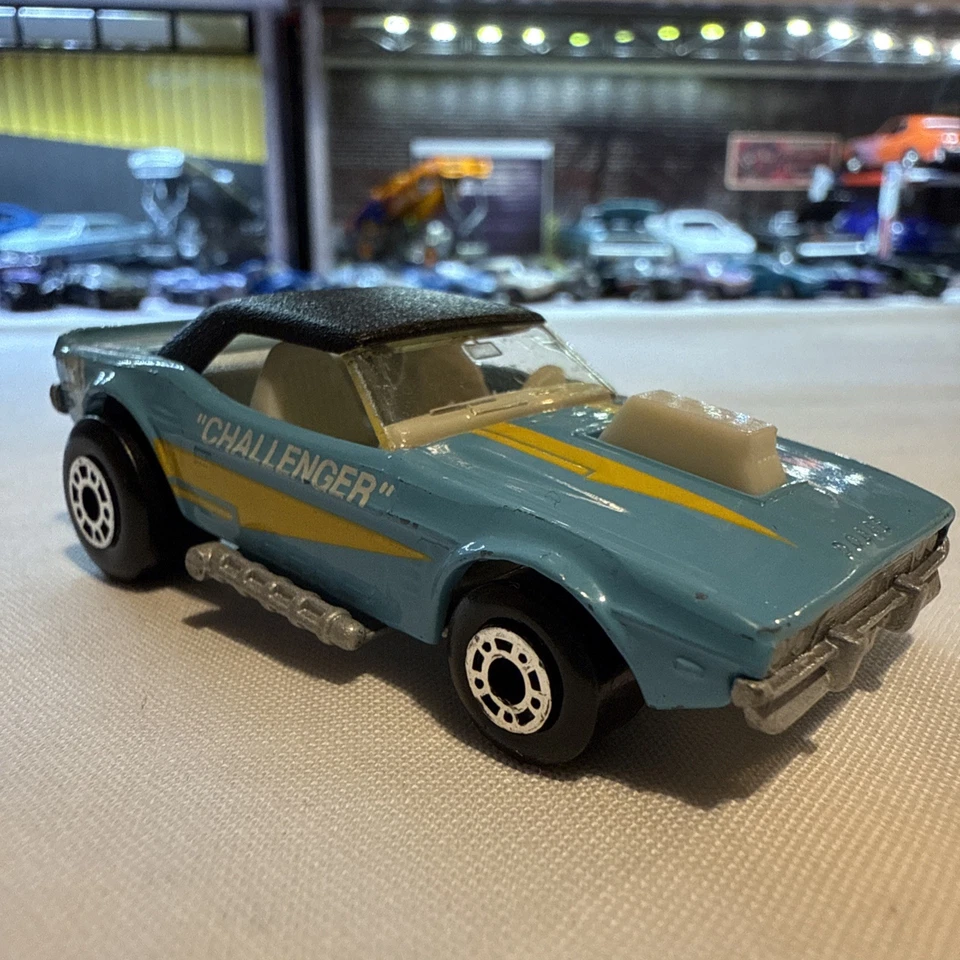 Matchbox Superfast Rare Blue Dodge Challenger Only N Racing Action Pack 1992 Car - Image 2 of 4