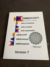 DBMS/COPY Version 7 Data Conversion Analy…