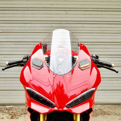 New Rage Cycles LED Mirror Block Off Turn Signals For 2025 Ducati Panigale V2