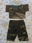 Vintage Cabbage Patch Kids Boys Doll Camouflage Outfit Doll Accessory Unbranded