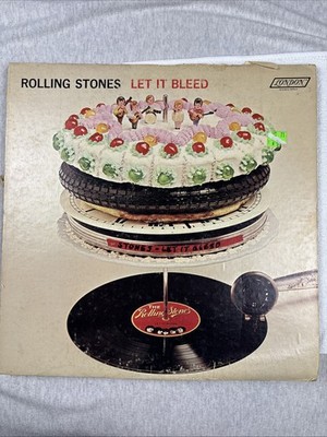 ROLLING STONES Let It Bleed LP 1969 London LP Vinyl Record VG