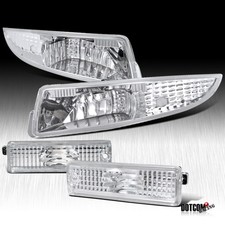 Fit 1993-2002 Chevy Camaro Front & Rear Side Marker Bumper Signal Parking Lights