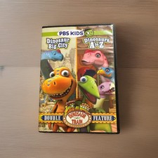 DINOSAUR TRAIN: DINOSAUR BIG CITY/DINOSAURS A TO Z  DVD. Great Condition