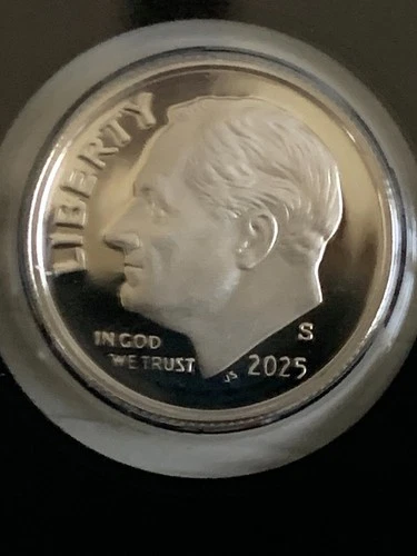 2025 S Roosevelt Dime Gem DCam Proof 99.9% Silver Nice looking coin, low mintage