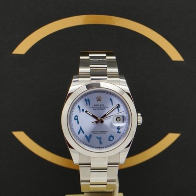 Rolex Datejust 41 Arabic - 126300 - aus 2021 - Fullset