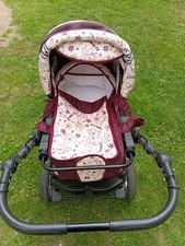 Kinderwagen Kombiwagen Baby Lux Im Super Zustand Mit Wickeltasche Zum Umbauen