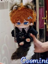 Anime Genshin Impact Tartaglia 20cm Plush Doll Dress up Toy Plushie Game Gift