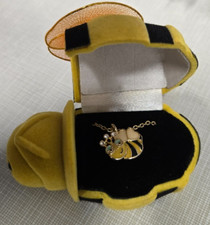 GIRLS BUTTERFLY AND BUMBLE BEE NECKLACES