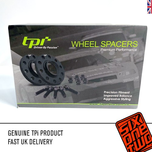 TPI Hub Centric Pair Wheel Spacers 25mm 5x108 Inc Nuts fits Jaguar - Picture 8 of 8