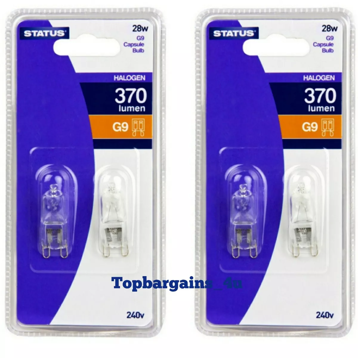 28w g9 sales halogen bulb dimmable