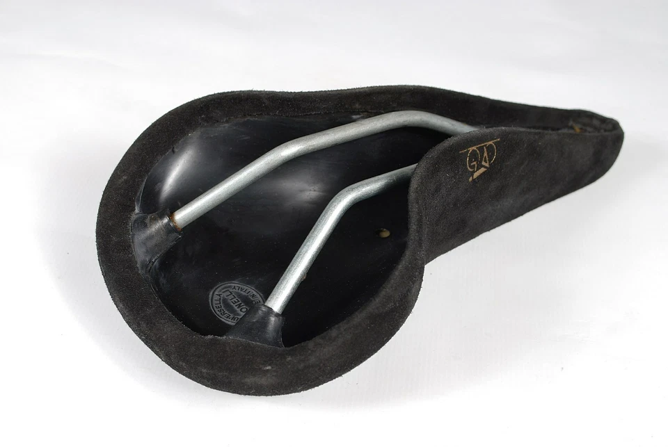 Sillín de bicicleta de carretera Donelli SuperSella de colección cuero asiento de bicicleta de carreras NUEVO NOS Foto 2 de 4