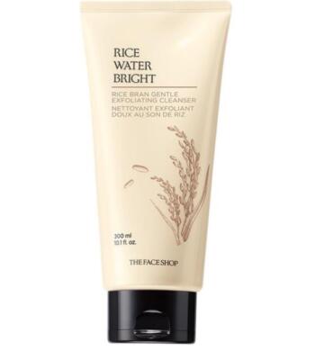 AVON THE FACE SHOP RICE WATER BRIGHT RICE BRAN GENTLE EXFOLIATING CLEANSER