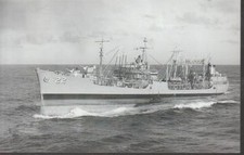 USS Cimarron AO-22 Oil Tanker WWII Korea Vietnam 1965 Navy Photo Rare
