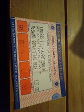 Rangers V IFK Gothenburg  Champions League PR 1L - 27th August 1997 Ticket