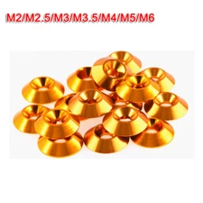 M2/M2.5/M3/M3.5/M4/M5/M6 pure brass alloy mushroom countersunk head screw washer