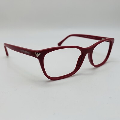 ARMANI Brille RED CAT EYE Brillengestell MOD: EA3073