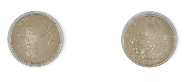 1988 Seoul Olympics Commemorative Coin Set | Bank of Korea | 5