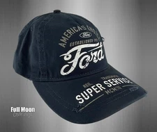 New Ford Super Service Vintage Retro Men's Strapback Cap Hat
