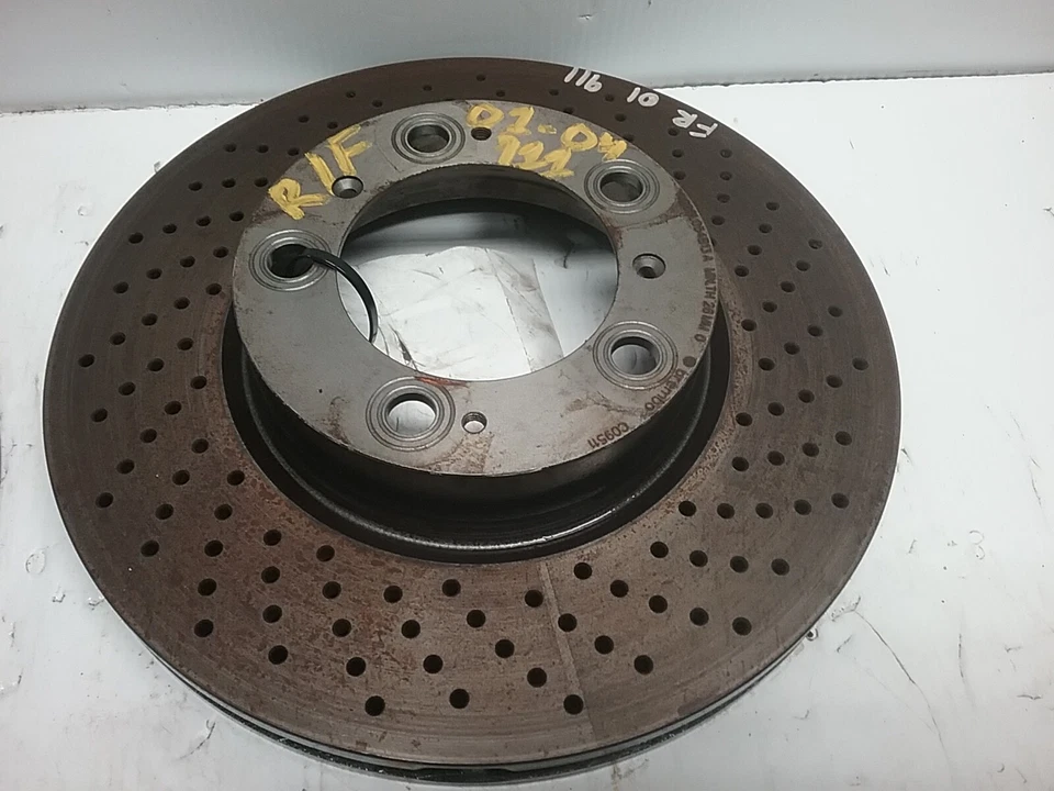 Discos de rotor de freno delantero izquierdo y derecho Porsche 911 2001-2004 530-59067R Foto 3 de 4