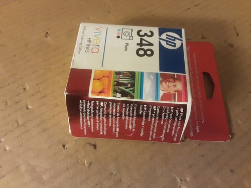 HP 348 Vivera Photo Ink Cartridges Tri Colour C9369EE Genuine New Ink Office - Picture 4 of 7