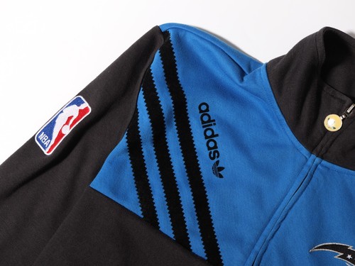 Adidas Track Jacket NBA Player XL Orlando Magic Black Rare Casual Track Top - Picture 4 of 17