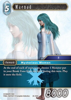 Maenad Foil - 25-032C NM - Final Fantasy