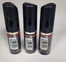 3 PCS NEW MAX FACTOR LASTING COLOR LIPSTICK 1855 CARAMEL PER .13 OZ EACH