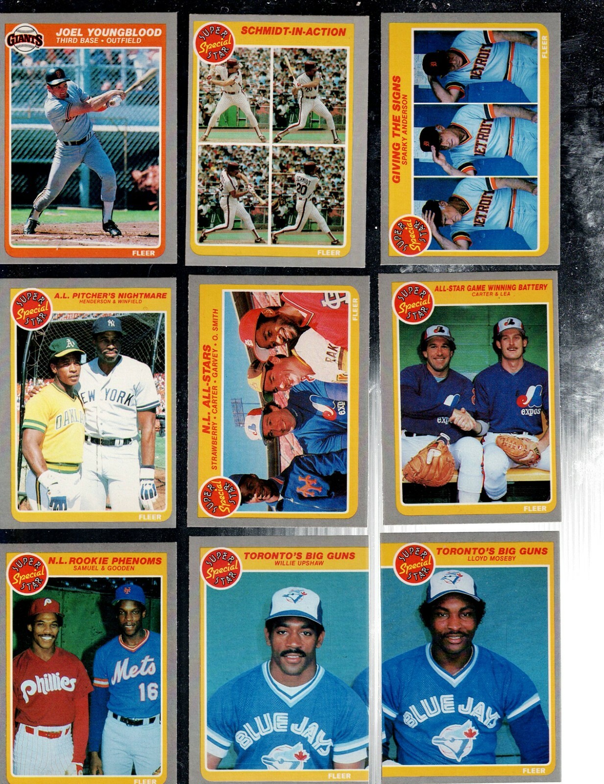 1985 FLEER BASEBALL COMPLETE YOUR SET U PICK 501-660