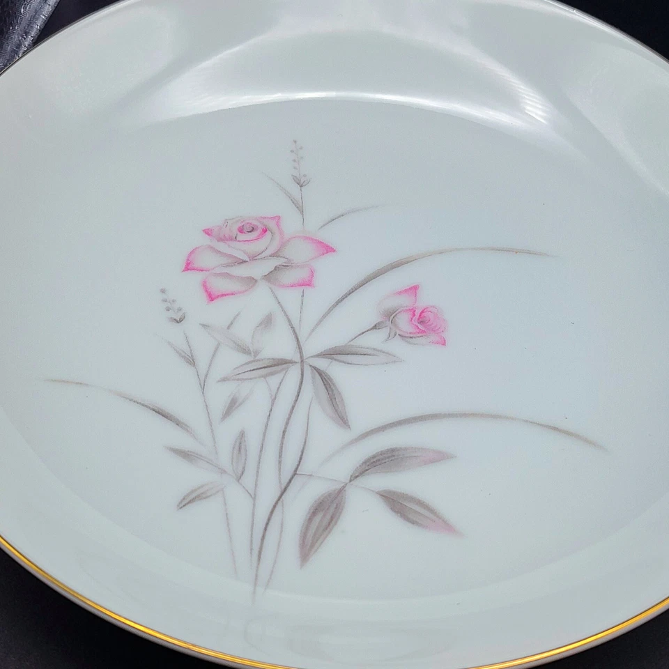 罕见! Royal Sovereign Blush Rose Chinaware - 汤碗和 Bouillon 杯 18 件套 — 第 2/4 张图片