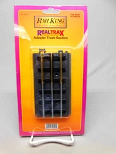 MTH REALTRAX TO TUBULAR ADAPTER TRACK SECTION O GAUGE railroad MTH40-1011 NEW