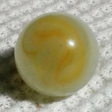 5/8" CAC Honey Onyx Swirl Marble In Mint Condition Check Photos.