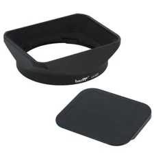 Square Lens Hood +Cap for Fujifilm Fuji FUJINON XF 56mm F1.2 R APD XF56mmF1.2