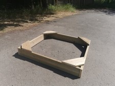 Wooden Sandpit/Mud Garden - Wooden - Garden Play - Sensory - Handmade