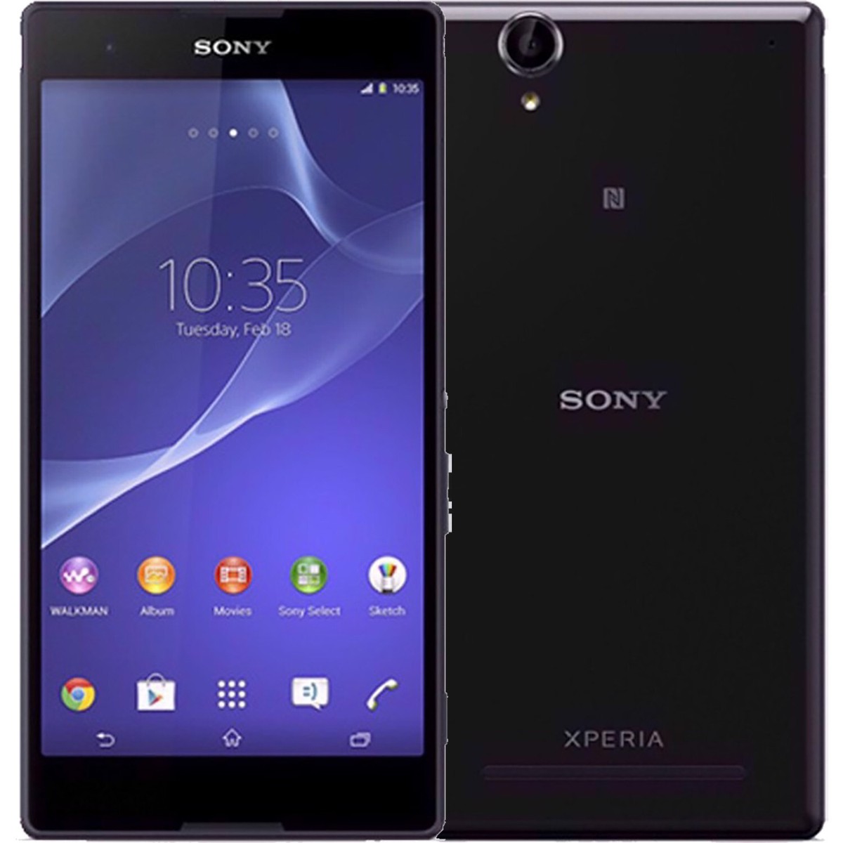 Sony Xperia T2 Ultra - 8 GB - Black (Unlocked) for sale online | eBay