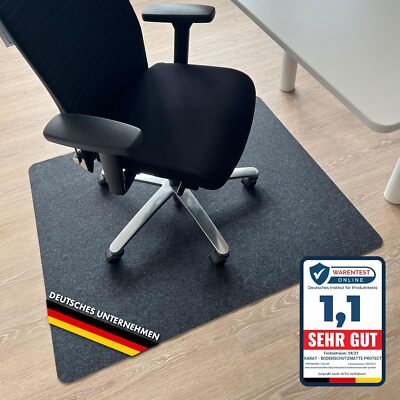 Bodenschutzmatte Viking- 100 x 120 cm Unterlage für Laminat, Parkett, Hartböden