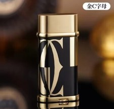 Retro Moda Muela Metal Butano Gas Encendedor de Cigarrillos Alta Calidad