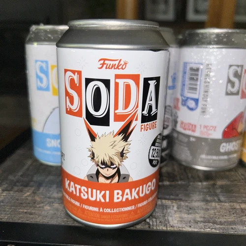 Funko Vinyl Soda: My Hero Academia - Katsuki Bakugo. Open. Common
