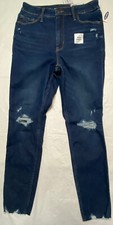 Old Navy Rockstar Super Skinny Ankle Jeans Women's Size 10 Extra High Rise NWT