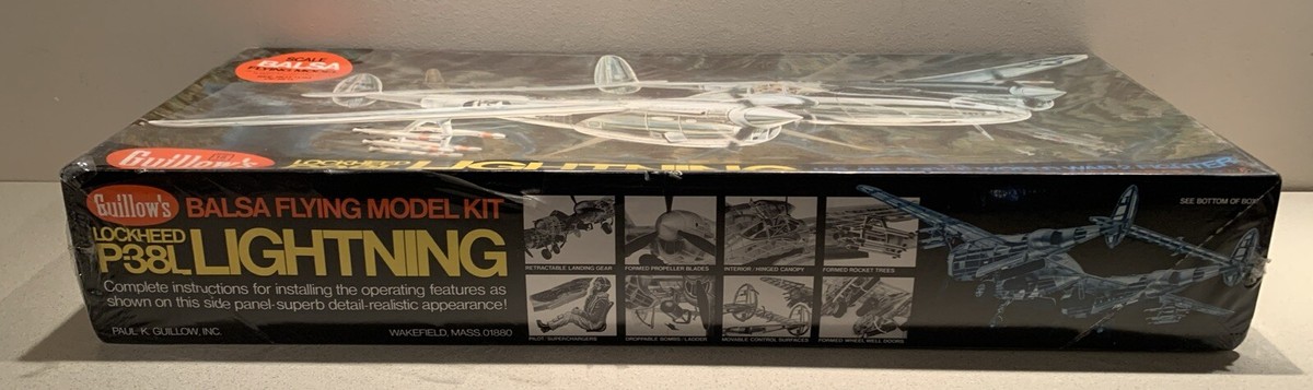 k*3様 Guillow's Lockheed P-38L Lightning Amazon.com: Guillow's Lockheed P-38 Lightning Model Kit