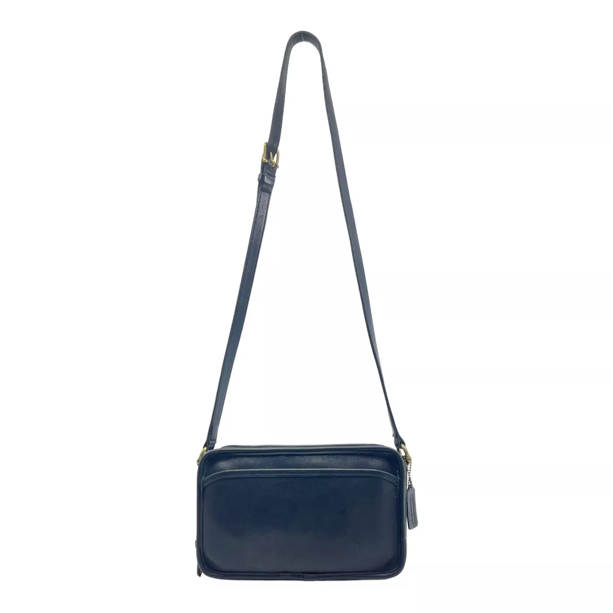 Vintage COACH SWINGPACK 9974 Medium Leather Crossbody Bag Handbag Multi Section Vintage COACH SWINGPACK 9974 Medium Leather Crossbody Bag Handbag Multi Section