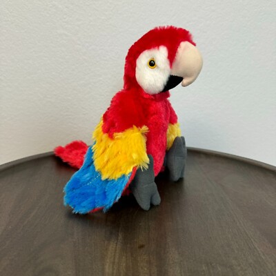 Wild Republic Huggers Scarlet Macaw Wild Republic Cuddlekins