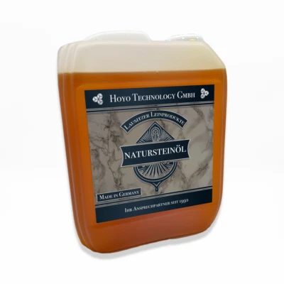 HOYO TECHNOLOGY GMBH 5 Liter Natursteinöl-Granitöl Steinöl Pflasteröl Keramiköl - Naturprodukt