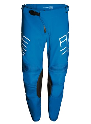 PANTALONI CROSS ENDURO ACERBIS X-FLEX MX-TRACK BLU ELASTICIZZATO