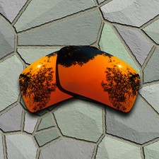 US Red Orange Anti-Scratch Lenses Replacement For-Oakley Double Edge Polarized
