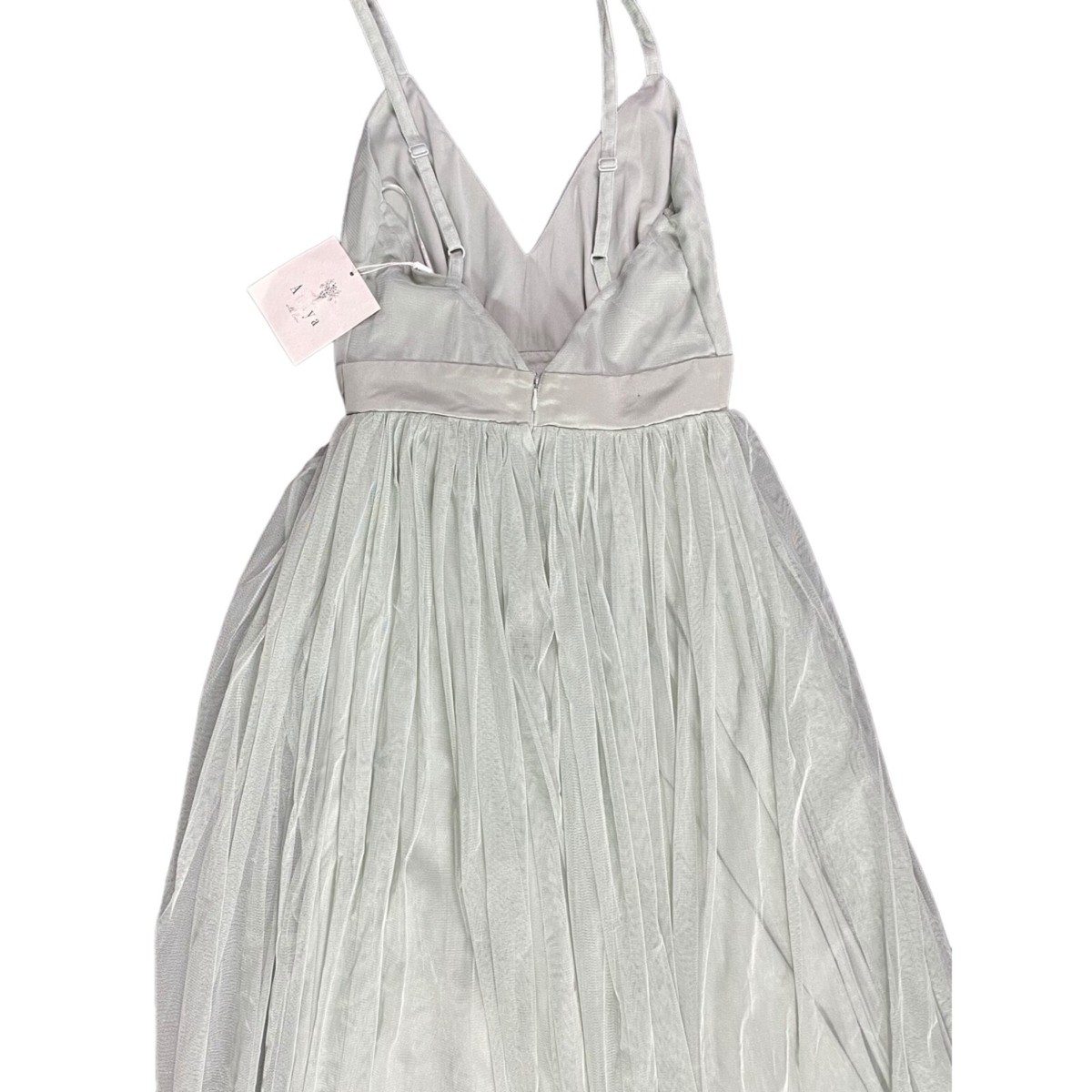 anaya with love bridesmaid dresses Anaya With Love Recycled Fig Twist Detail Maxi Dress – Maya Deluxe main image 1